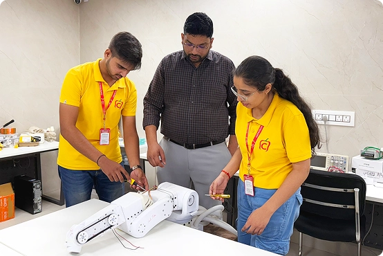 Hands-on experience with Robotics | Capsitech Institute of Technology (CIT) Jodhpur